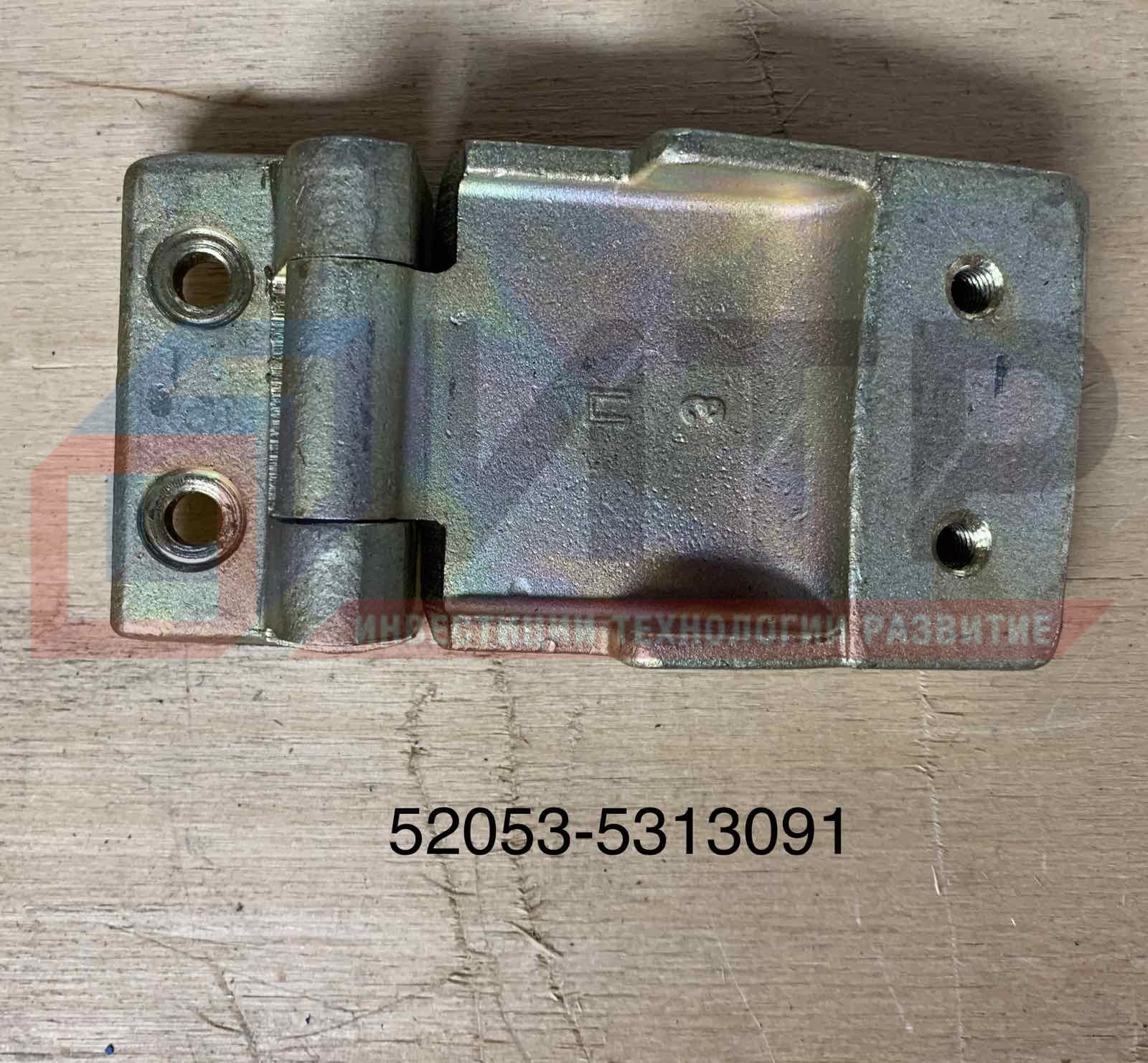 Петля заднего люка и мотолюка левая с подкладкой ПАЗ 32053 (Рестайлинг)